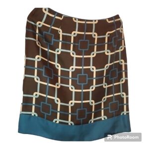 𝅺TALBOTS Petites Pure Silk skirt size 8 {Box2}